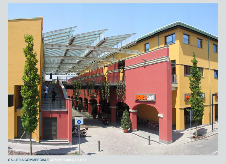 Parma, Ristrutturazione  Barilla, Atelier di Architettura,Complesso edilizio Barilla, Grand hotel de la ville, Architetto Vincenzo Rossi, Renzo Truffelli,Edificio per uffici, Complesso residenziale, Galleria Commerciale, Parma complesso immobiliare