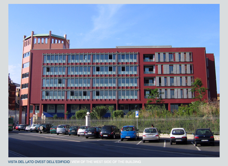 Genova Fiumara; appartamenti; complesso immobiliare; Casiroli locali vendita auto, Atelier di architettura; Atelier di architettura Genova, edificio diamante, Renzo Trufelli, Vincenzo Rossi, 