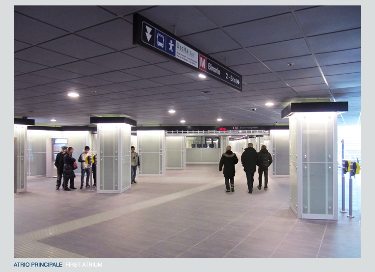 Stazione della metropolitana di Genova Brignole, Atelier di Architettura, nuova fermata metro Genova, Vincenzo Rossi, Renzo Trufelli, infrastrutture genovesi, Piazza Raggi